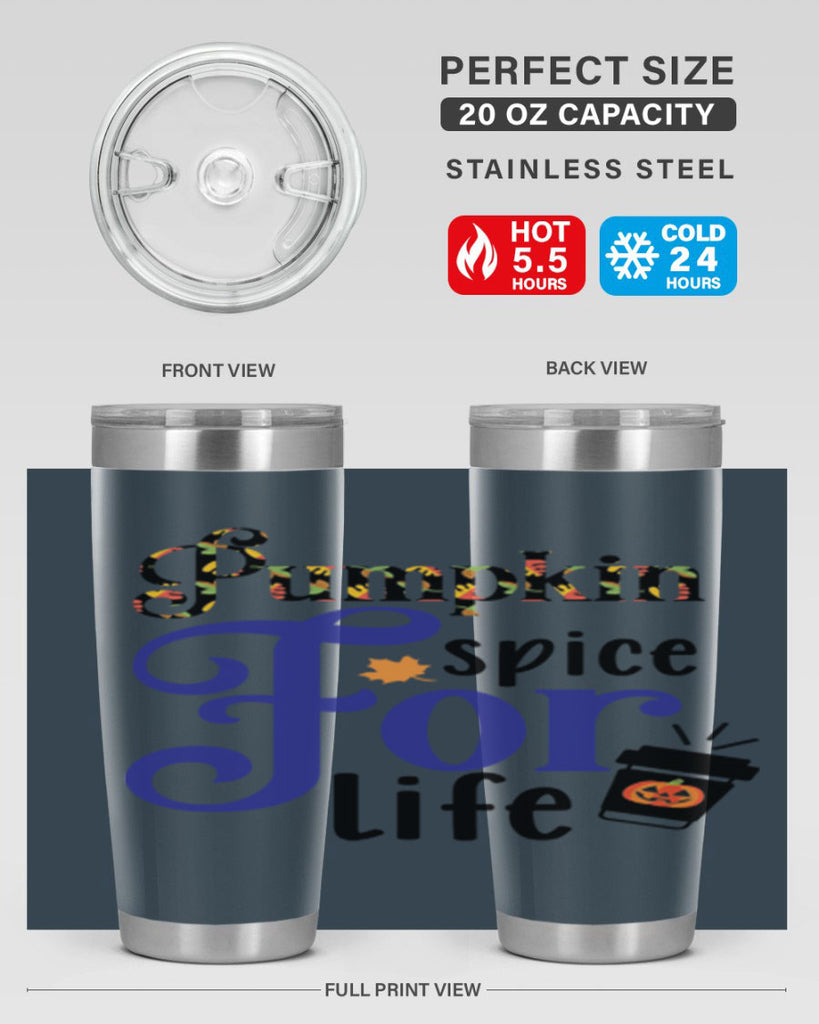 Pumpkinspiceforlife 566#- fall- Tumbler