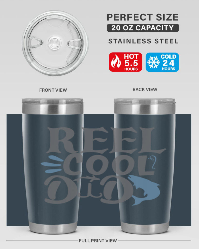 Reel Cool Dad 68#- dad- Tumbler