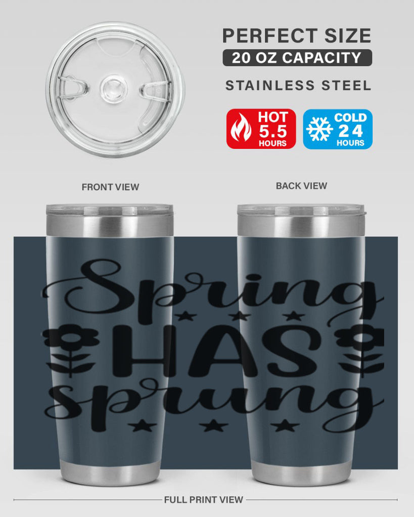 Spring has sprung  491#- spring- Tumbler