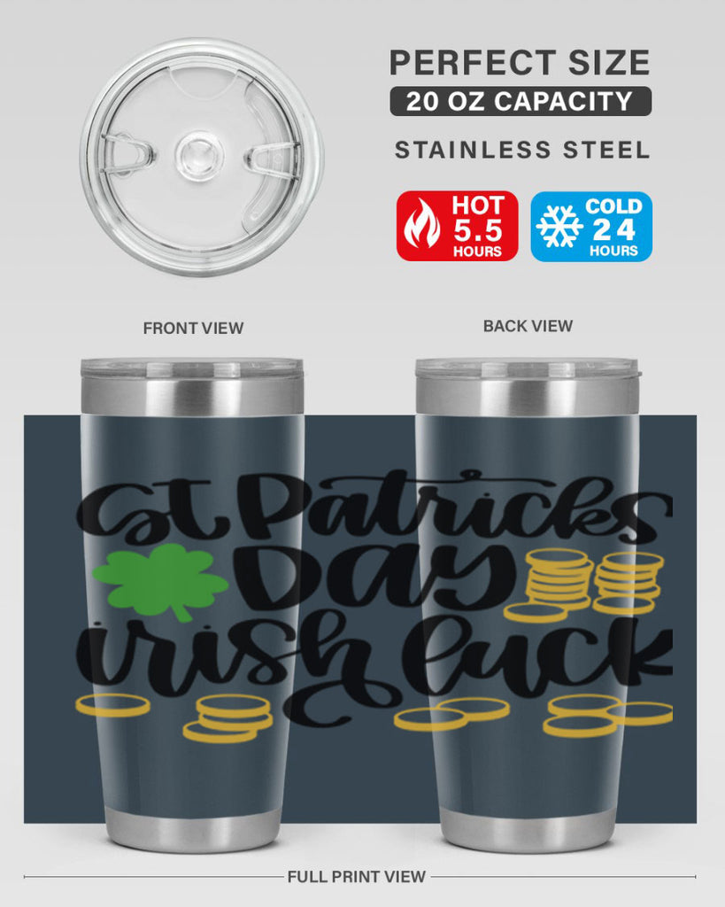 St Patricks Day Irish Luck Style 28#- St Patricks Day- Tumbler