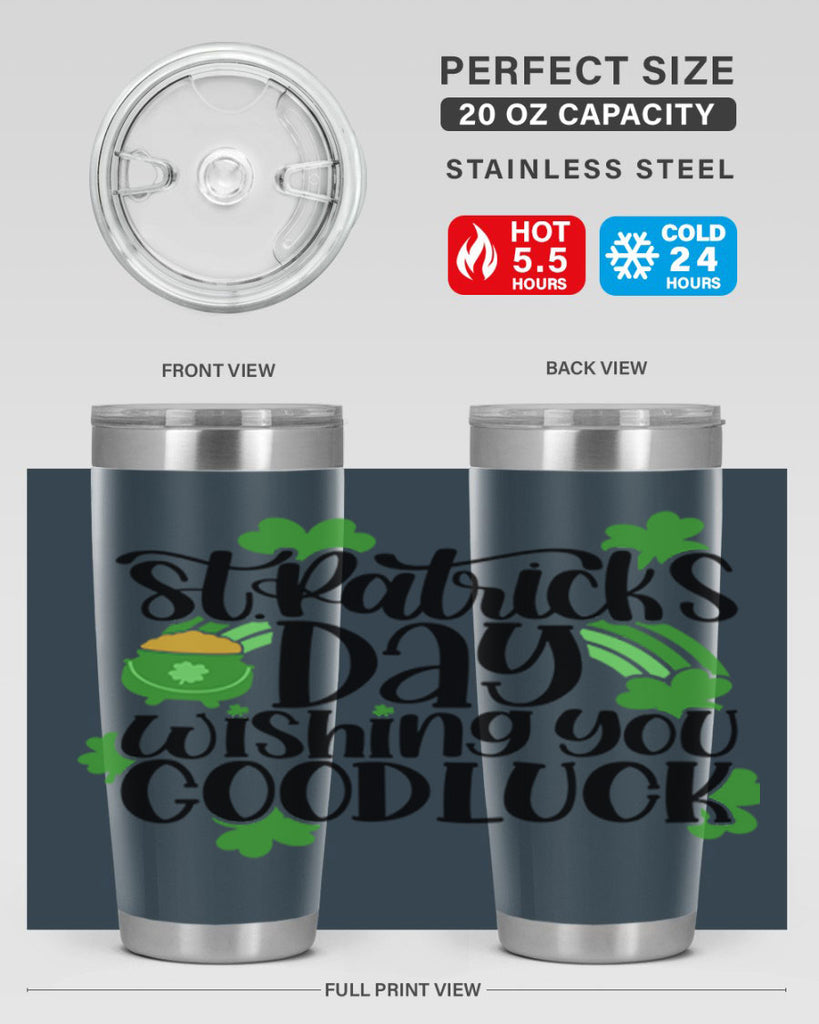 St Patricks Day Wishing You Good Luck Style 27#- St Patricks Day- Tumbler