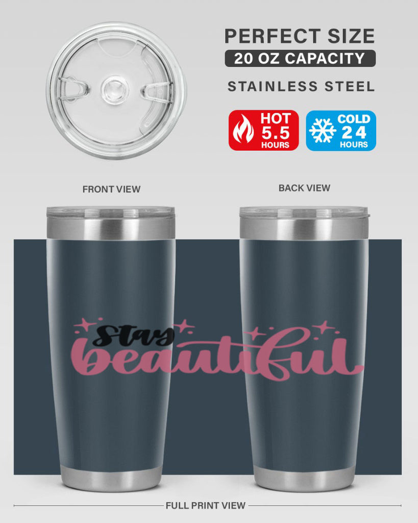 Stay Beautiful Style 18#- make up- Tumbler