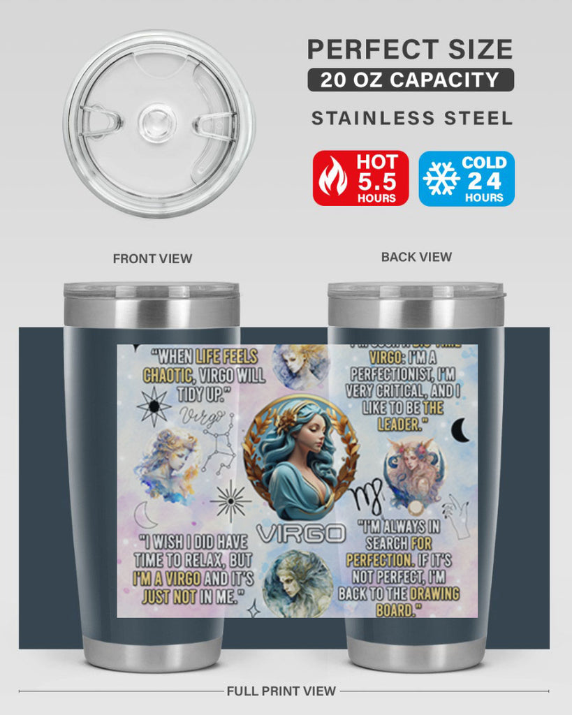 StraightVirgo 479#- zodiac- Tumbler