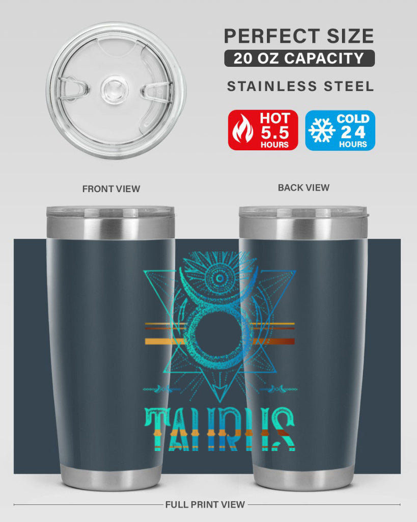 Taurus 506#- zodiac- Tumbler
