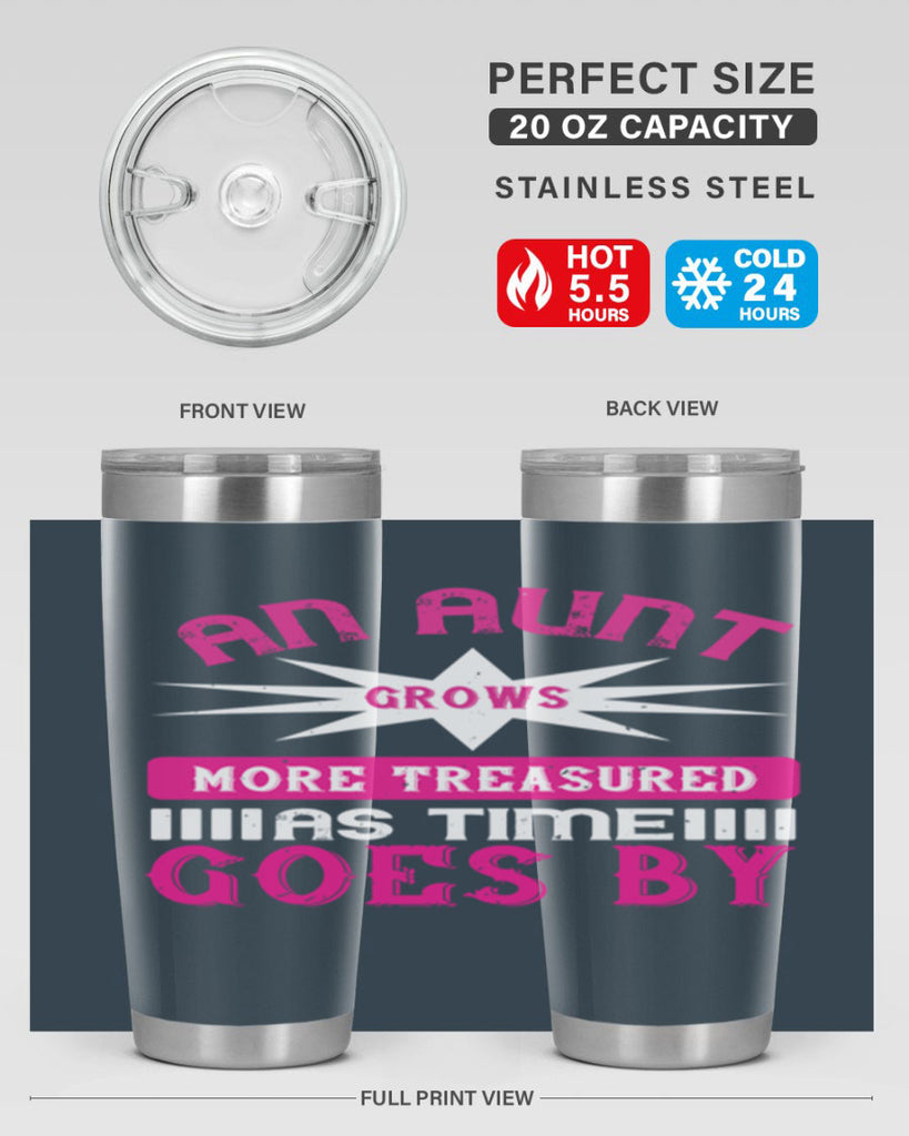 an aunt grows more treasured as time goes by 220#- mom- Tumbler