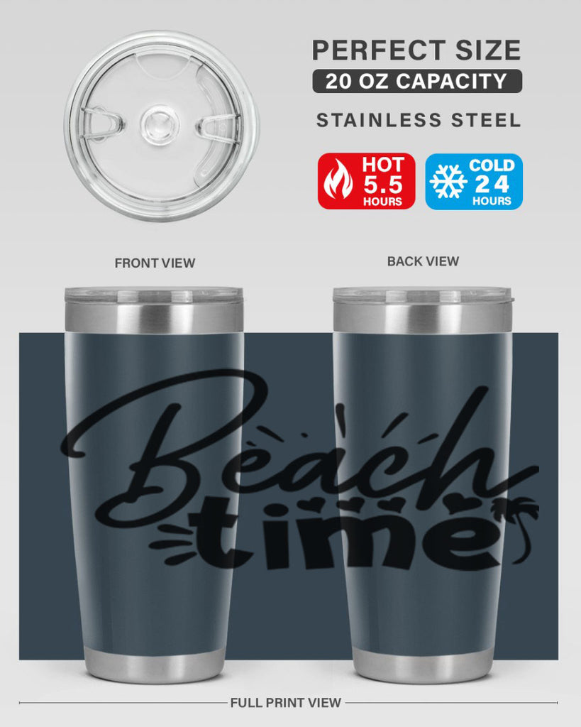 beach time Style 108#- summer- Tumbler