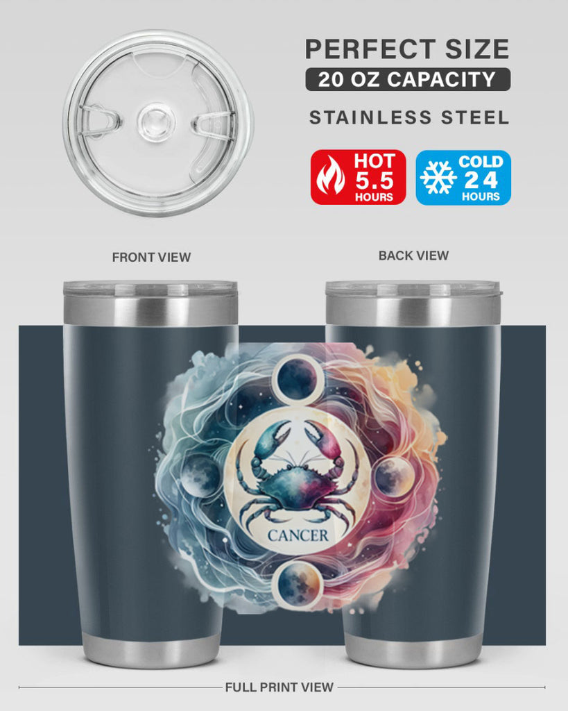 cancer 168#- zodiac- Tumbler