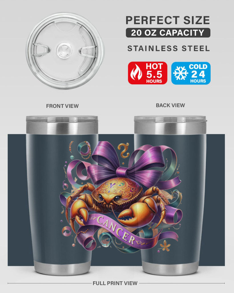 cancer 173#- zodiac- Tumbler