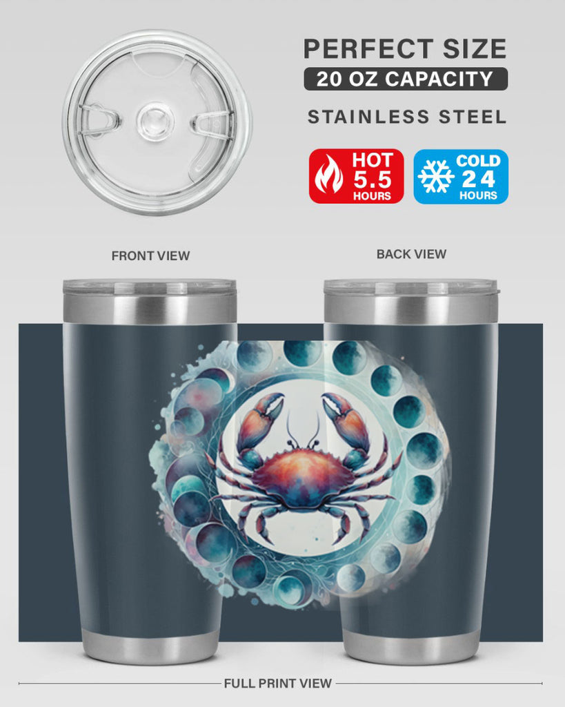 cancer 179#- zodiac- Tumbler