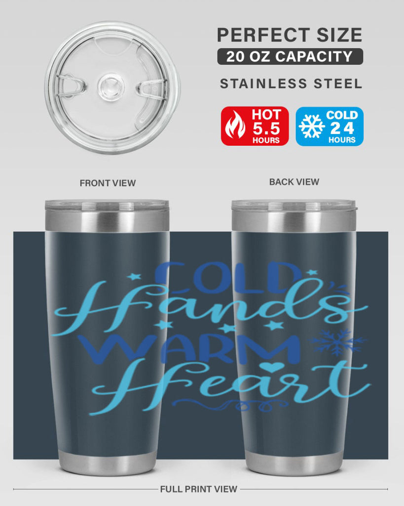 cold hands warm heart 51#- winter- Tumbler