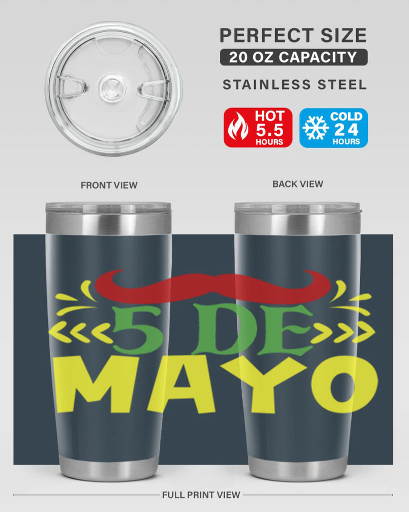 de mayo 5#- cinco de mayo- Tumbler