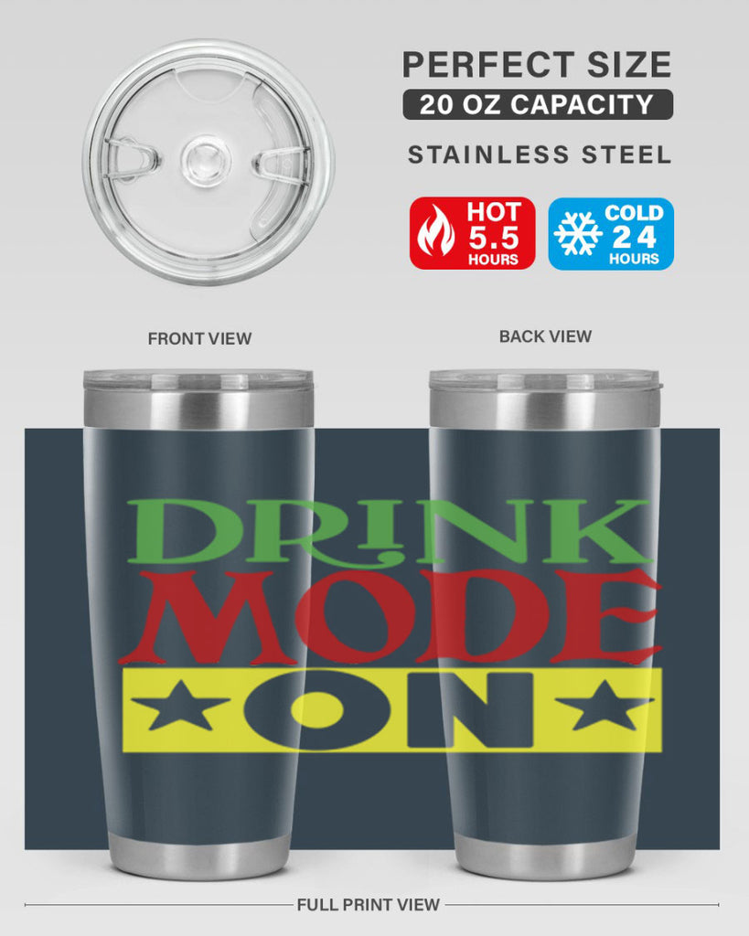 drink mode on 2#- cinco de mayo- Tumbler