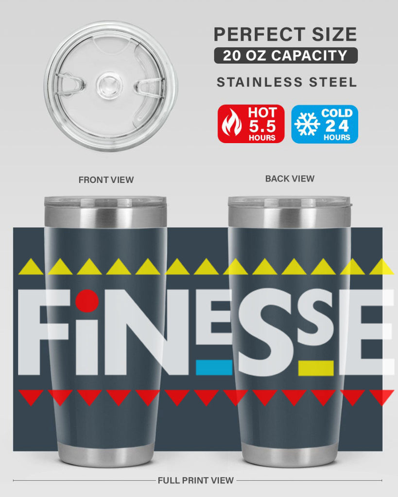 finesse 158#- black words phrases- Cotton Tank
