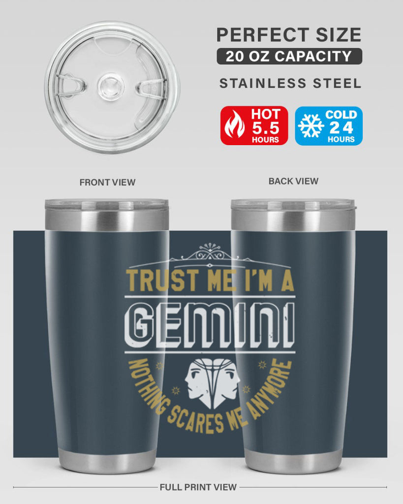 gemini 245#- zodiac- Tumbler