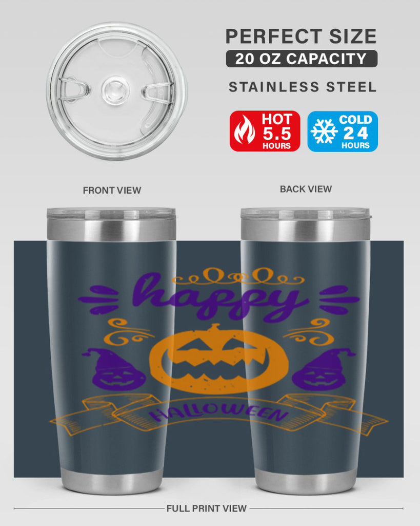 happy halloween 154#- halloween- Tumbler
