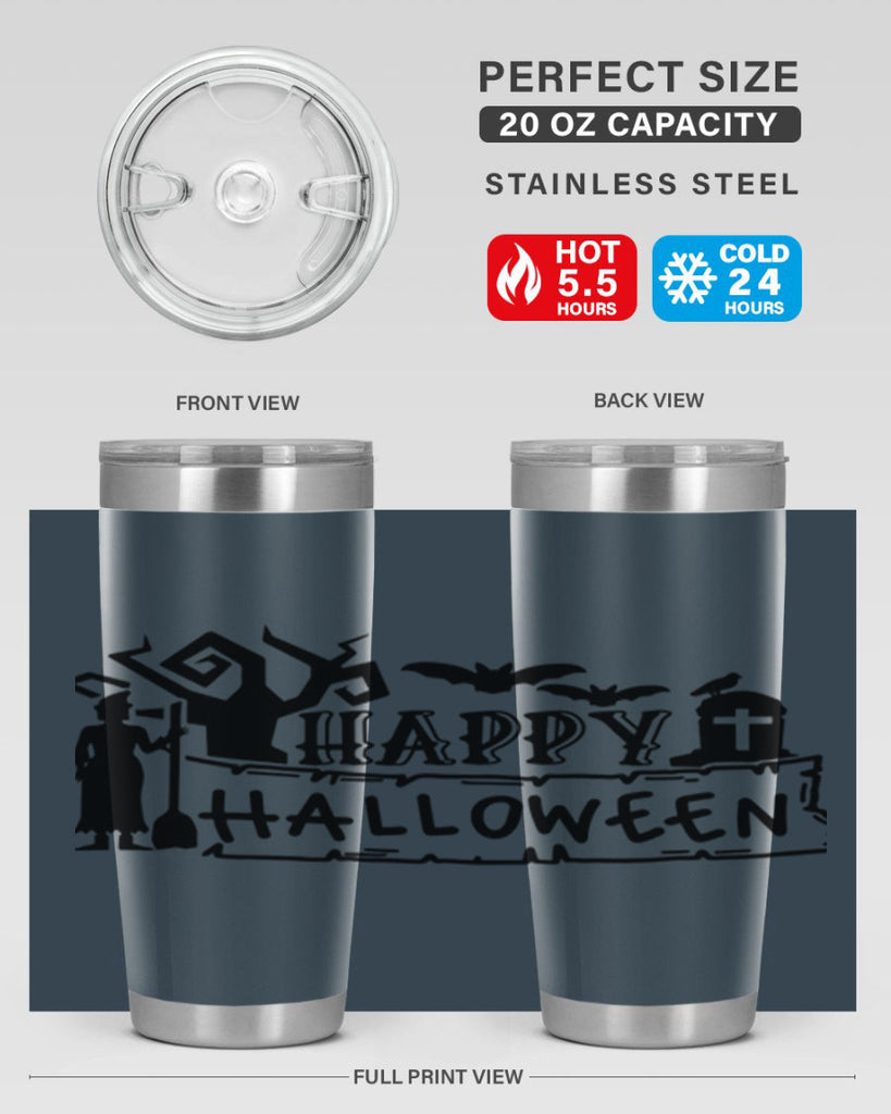 happy halloween 69#- halloween- Tumbler