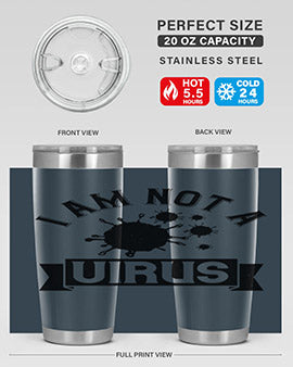 i am not a virus Style 35#- corona virus- Tumbler