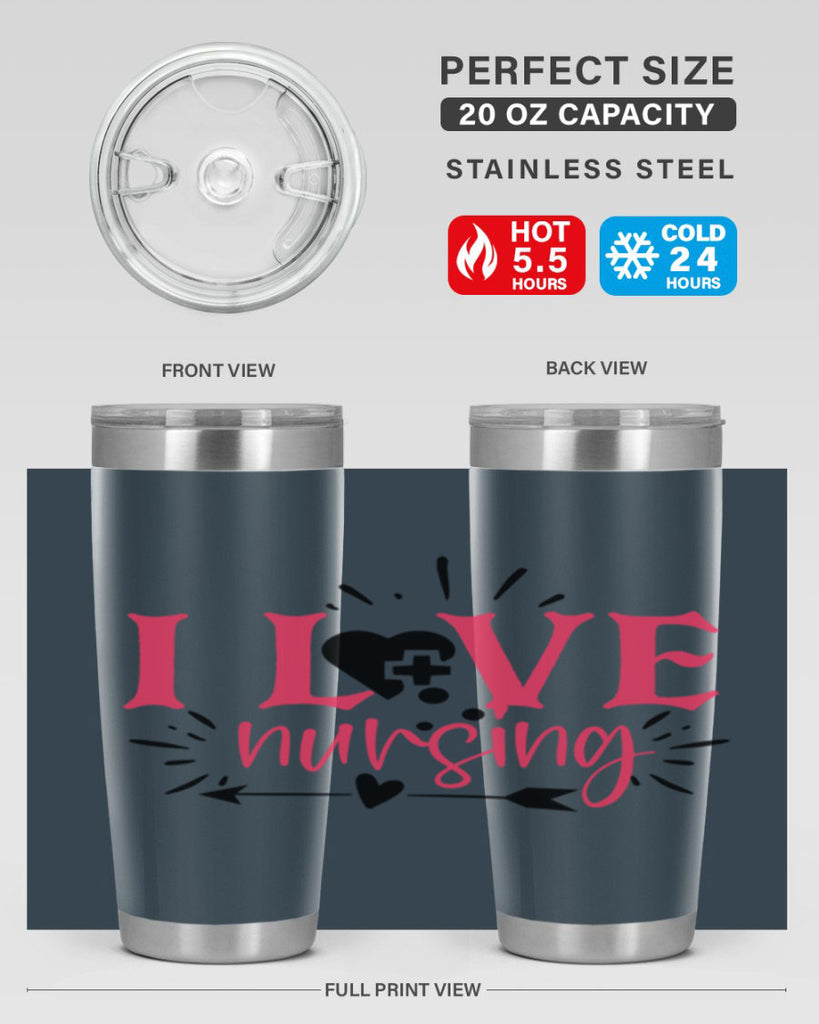 i love nursing Style Style 174#- nurse- tumbler