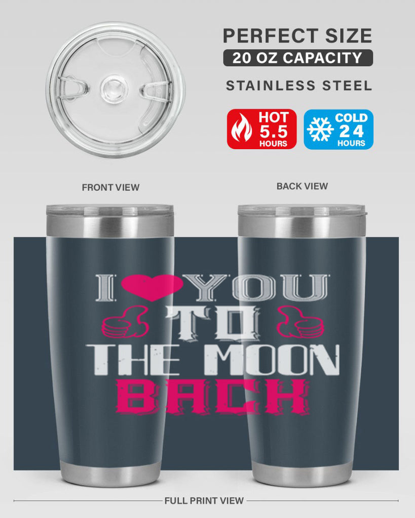 ilove you to the moon beach 49#- valentines day- Tumbler