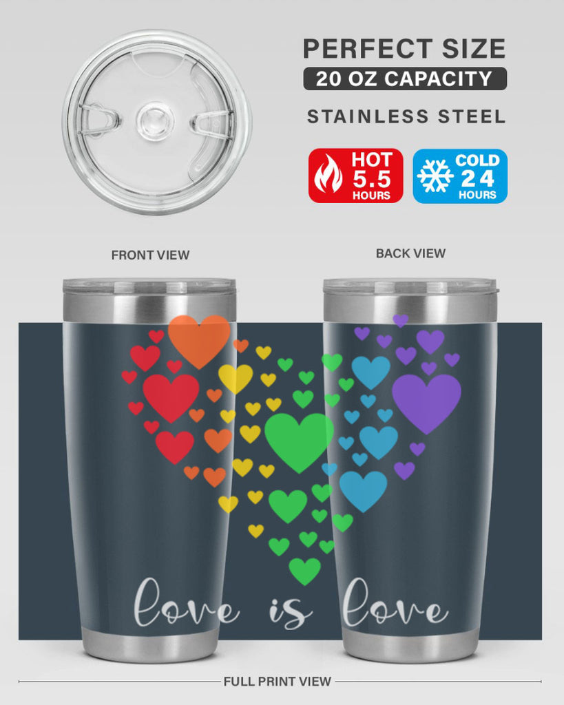 lgbt heart shape by heart 103#- lgbt- Tumbler