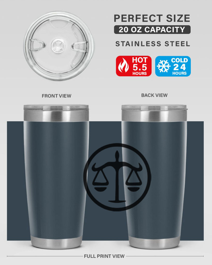 libra 344#- zodiac- Tumbler