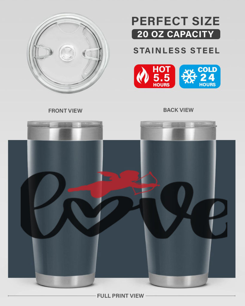 love 19#- valentines day- Tumbler