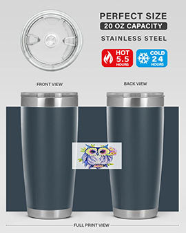 owl 10#- owl- Tumblers