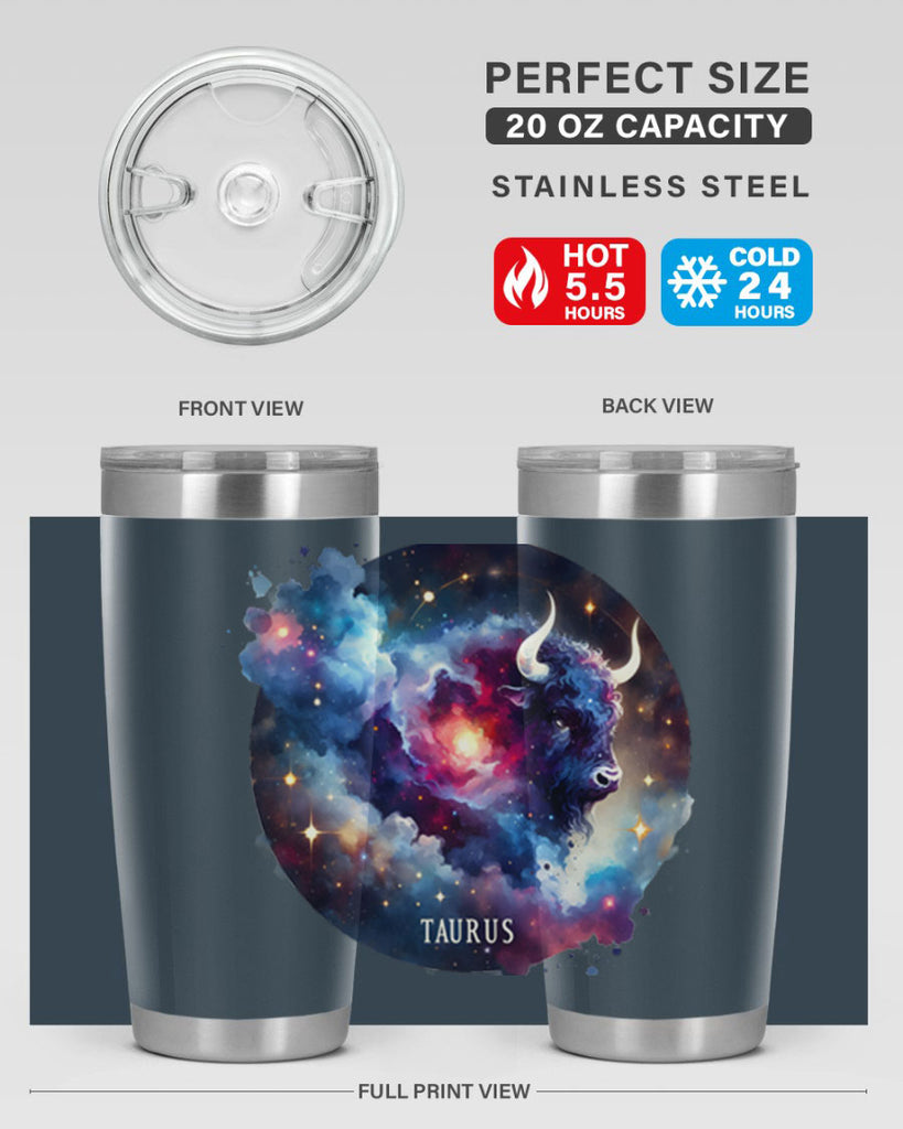 taurus 509#- zodiac- Tumbler