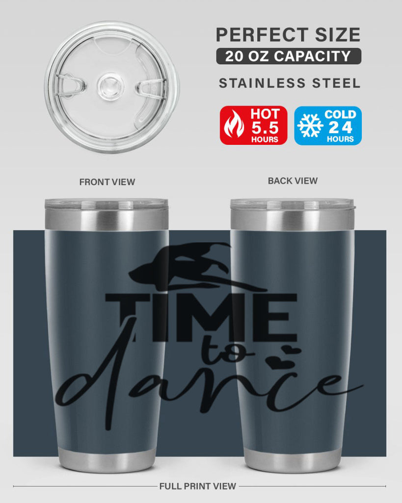 time to dance 84#- ballet- Tumbler