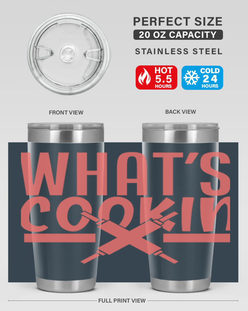 whats cookin 8#- kitchen- Tumbler