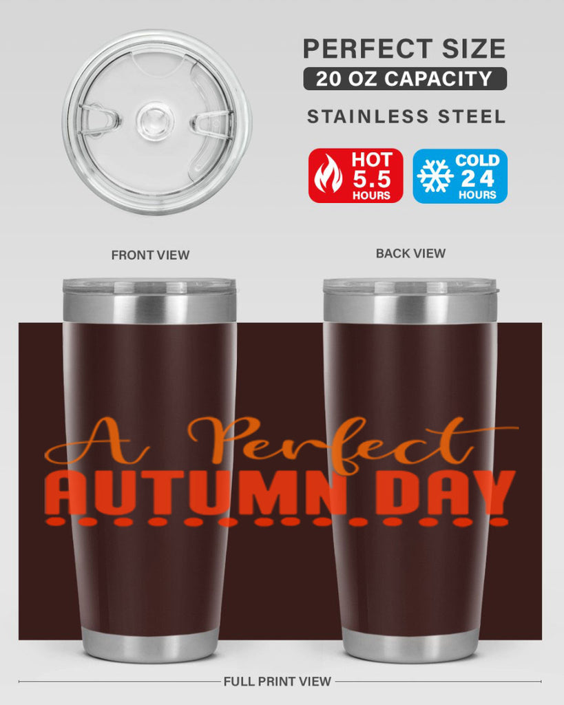 A Perfect Autumn Day Design 2#- fall- Tumbler