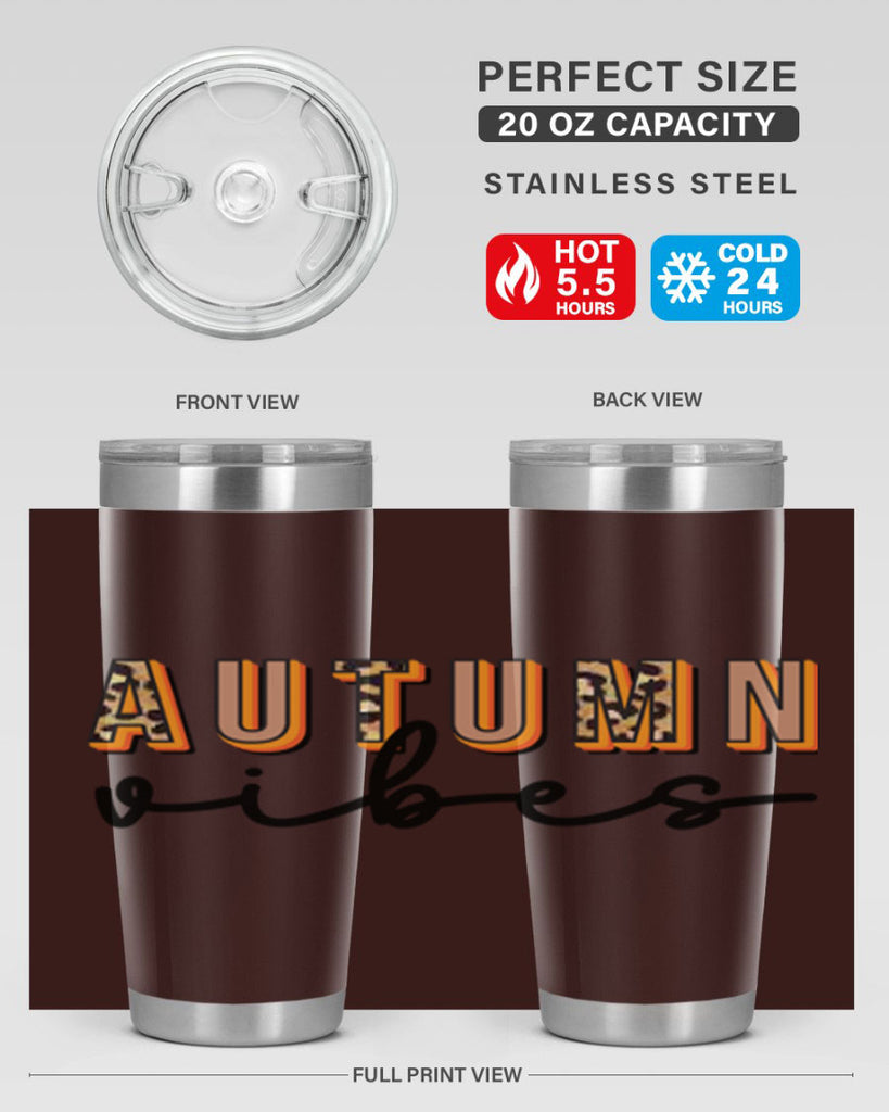 Autumn Vibes 37#- fall- Tumbler