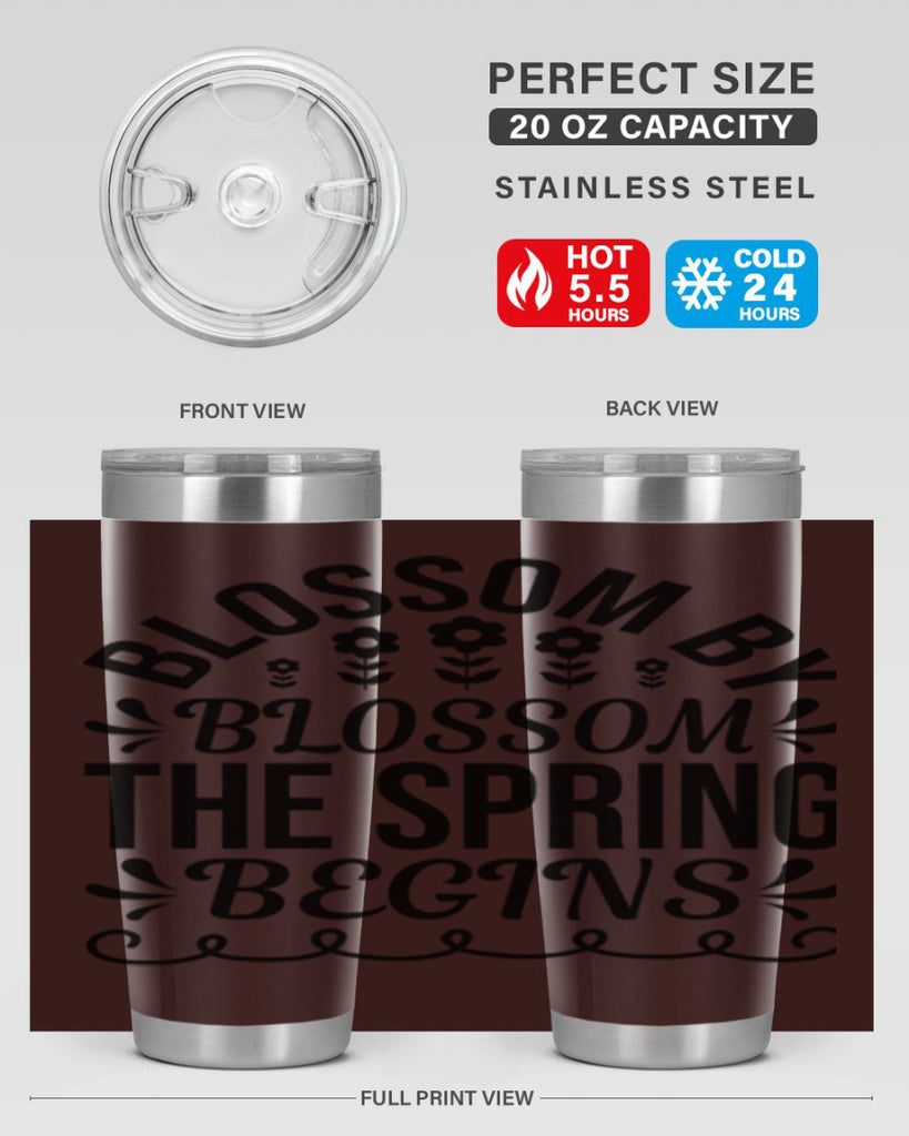 Blossom by blossom the spring 93#- spring- Tumbler