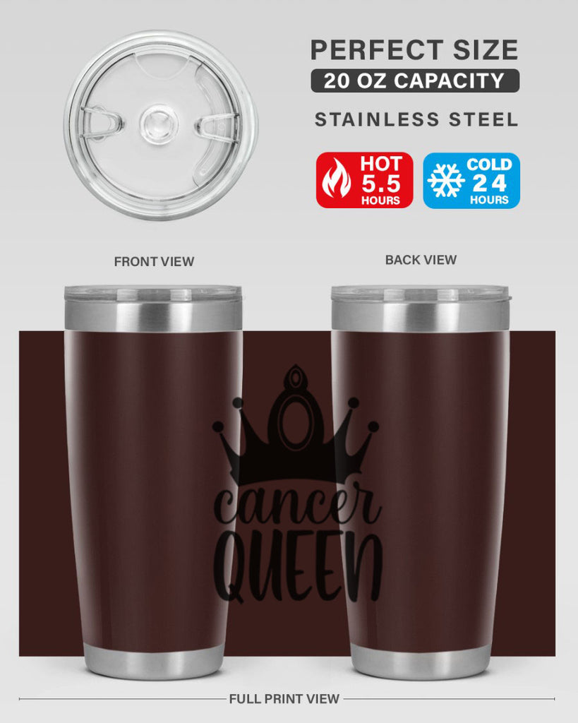 Cancer queen 160#- zodiac- Tumbler