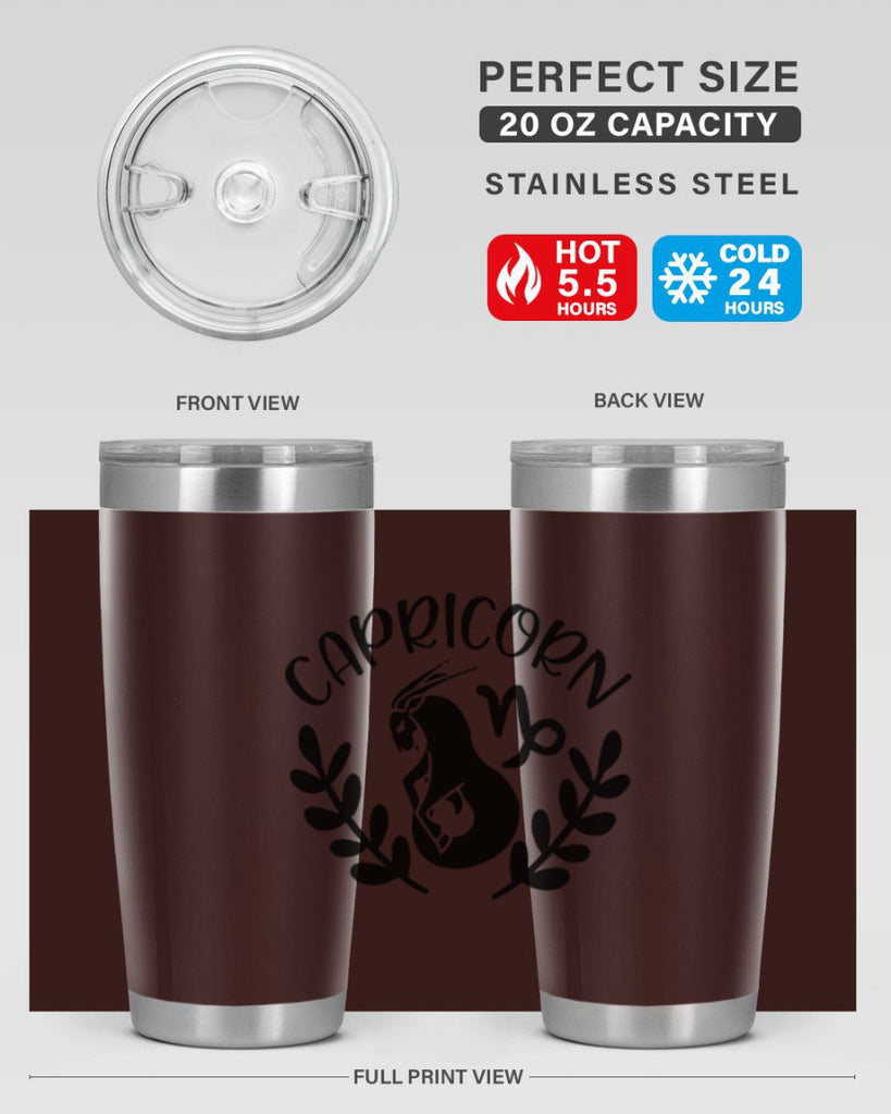 Capricorn 192#- zodiac- Tumbler