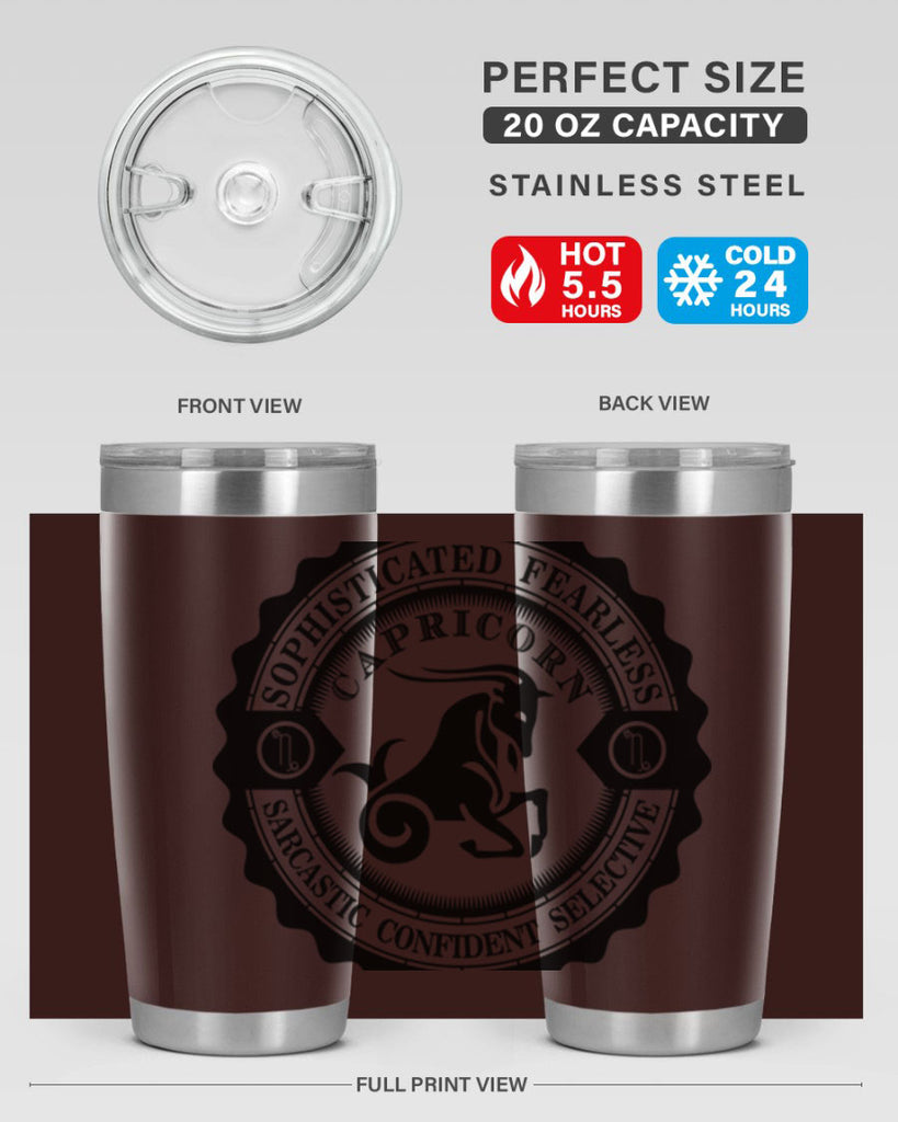 Capricorn 40#- zodiac- Tumbler
