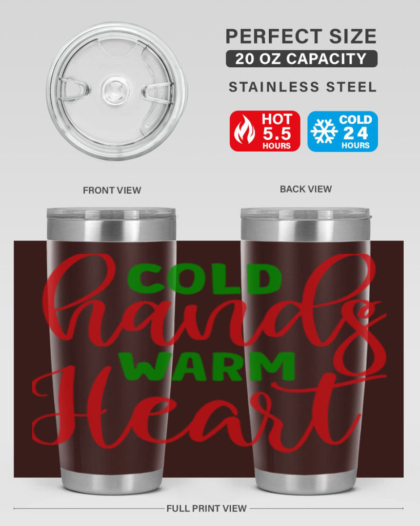 Cold Hands Warm Heart 46#- winter- Tumbler