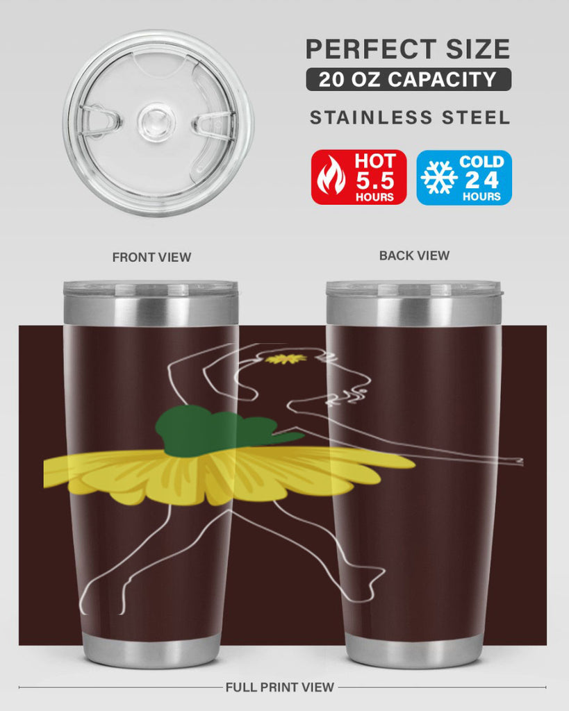 Cute Ballet Ballerino Girls Dancing Ballet 20#- ballet- Tumbler