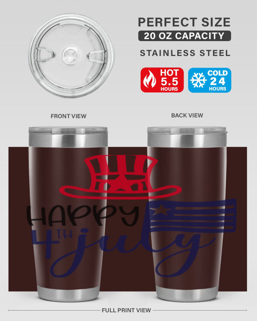 Happy th July Style 152#- Fourt Of July- Tumbler