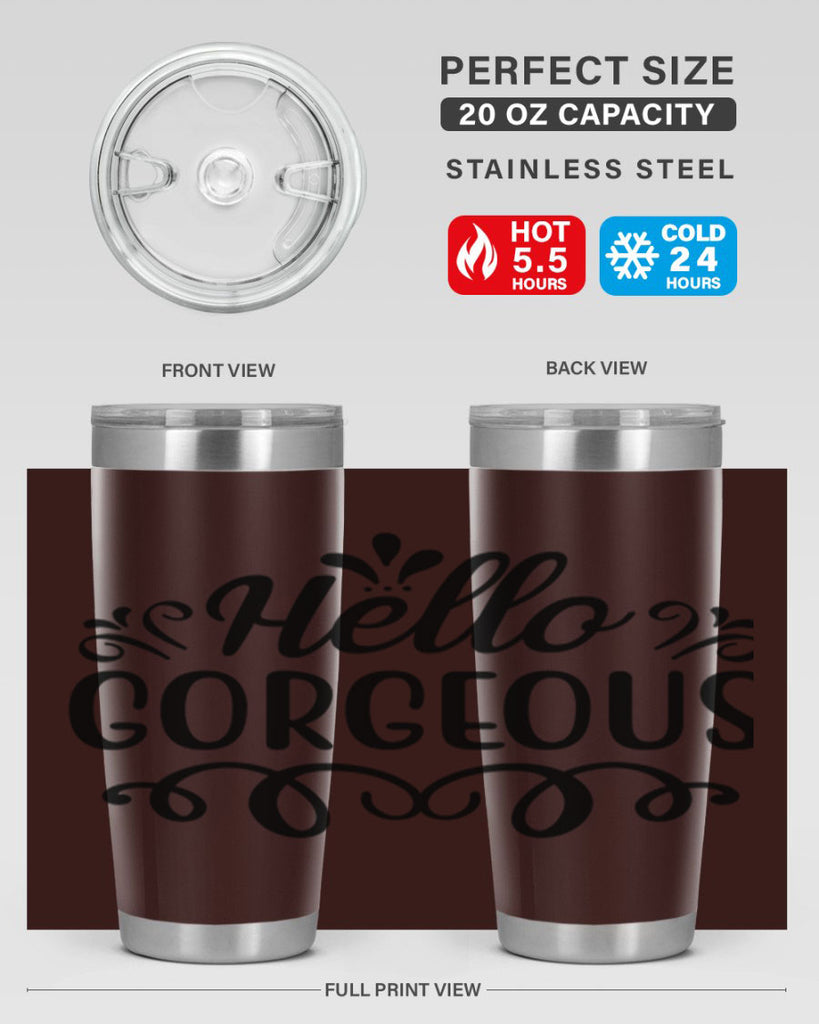 Hello Gorgeous 103#- fashion- Cotton Tank