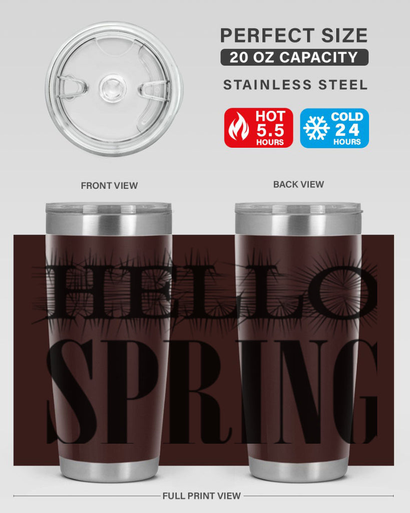 Hello spring  226#- spring- Tumbler