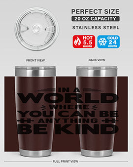 In a world Style 48#- autism- Tumbler