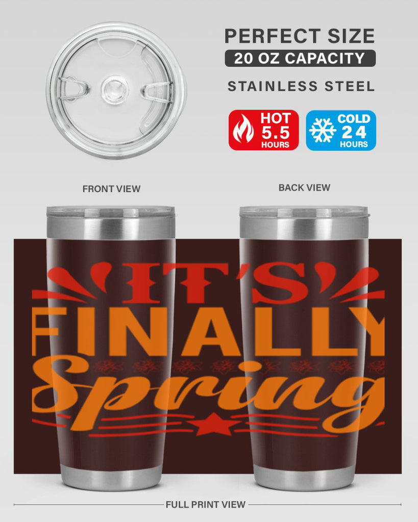 It’s finally spring 288#- spring- Tumbler