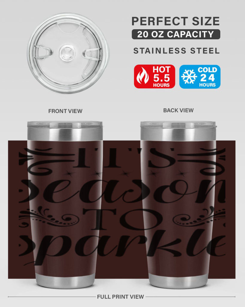 Its Season to Sparkle 271#- winter- Tumbler