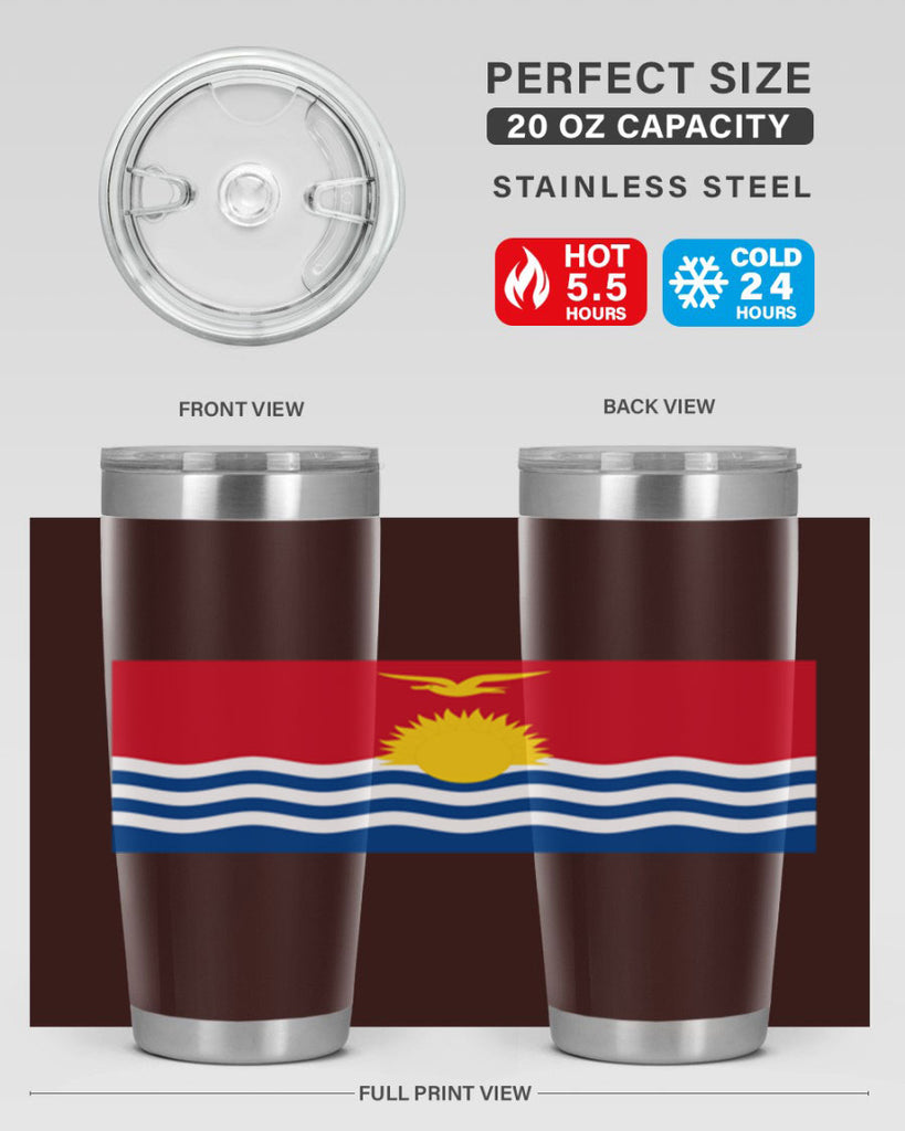 Kiribati 109#- world flags- Tumbler