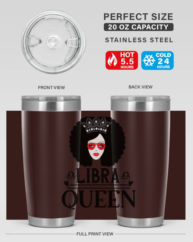 Libra queen 330#- zodiac- Tumbler