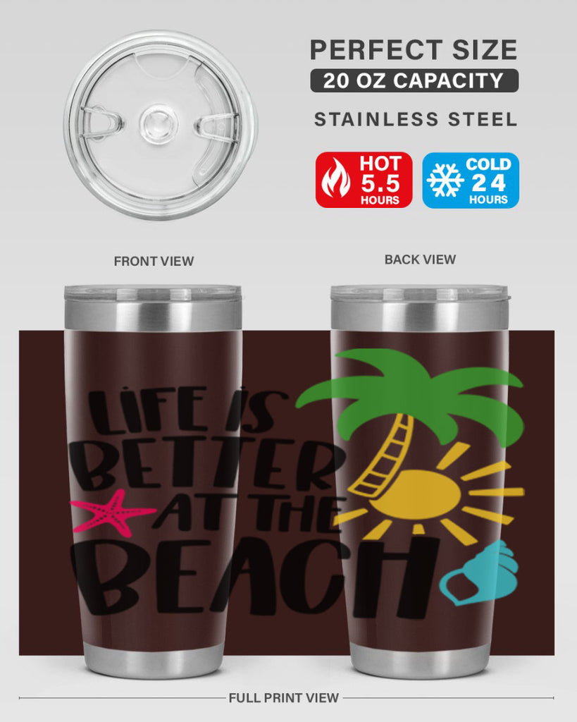 Life Is Better At The Beach Style 34#- summer- Tumbler