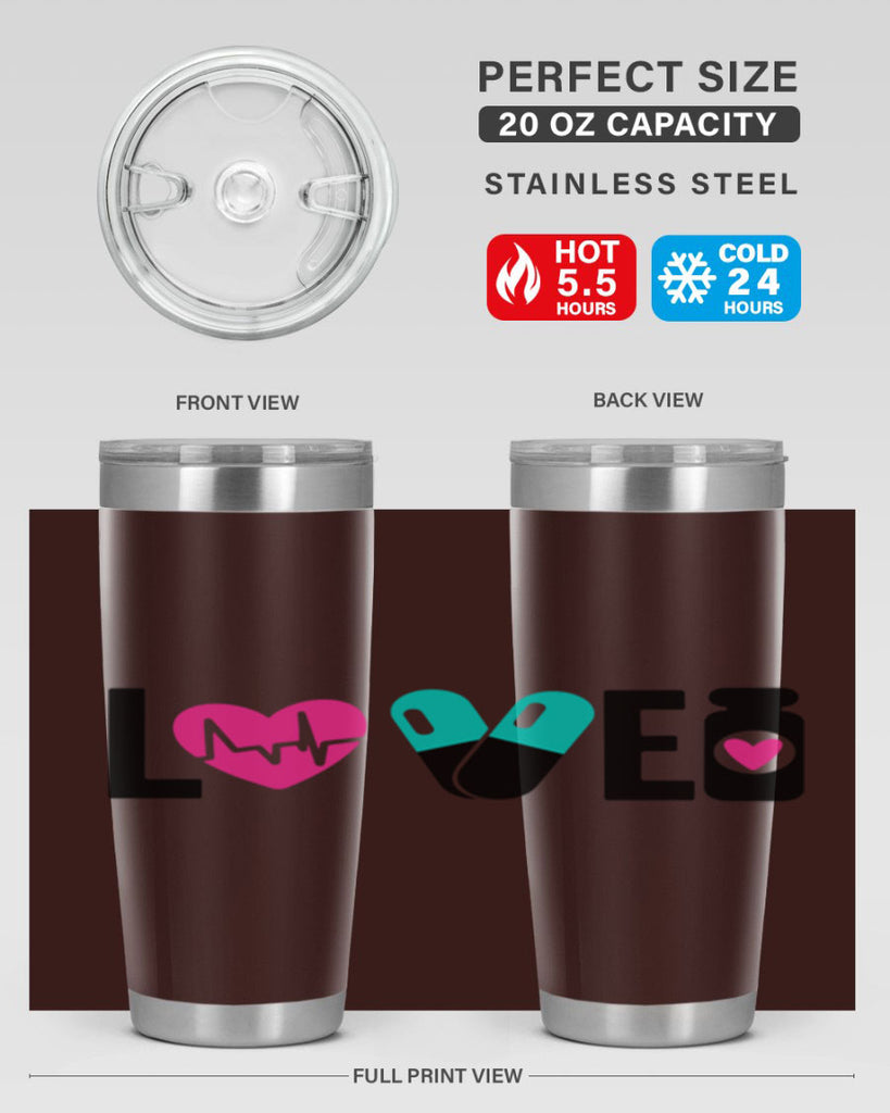 Love Style Style 136#- nurse- tumbler