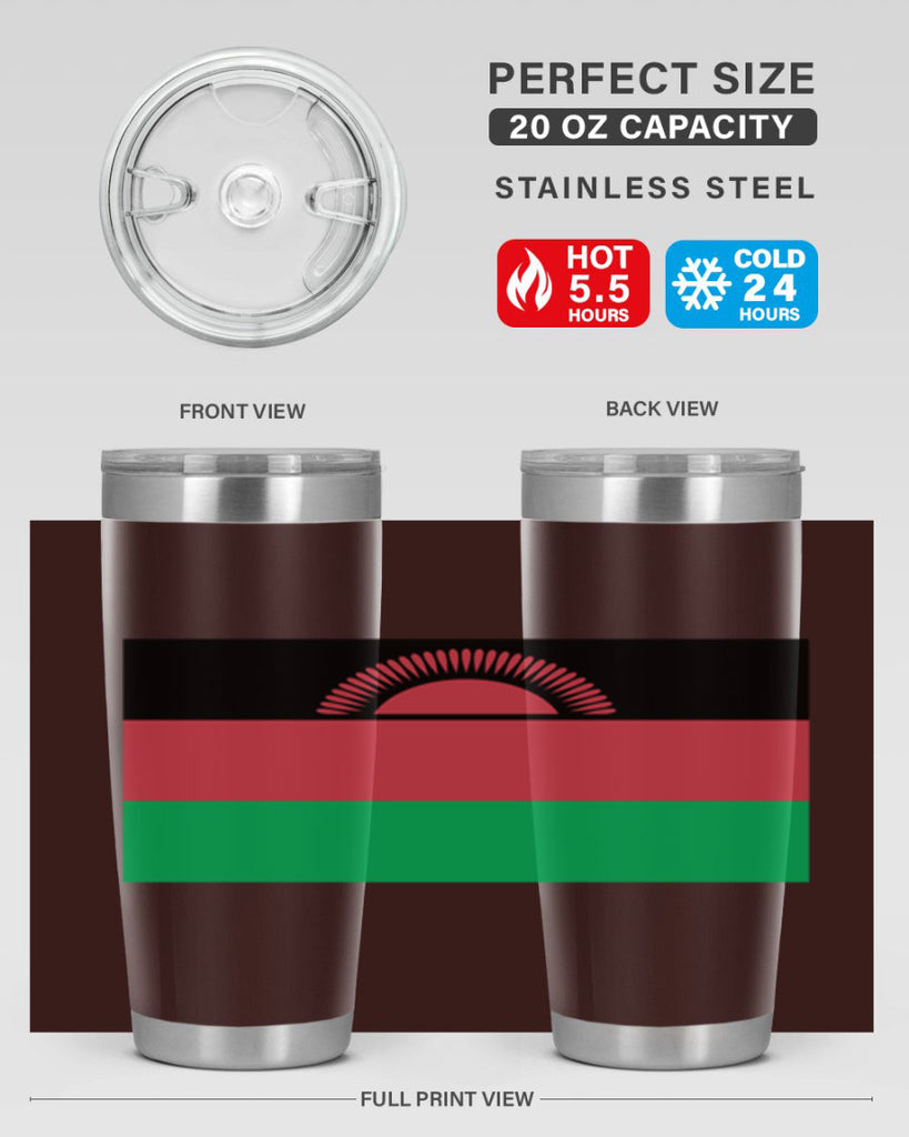 Malawi 95#- world flags- Tumbler