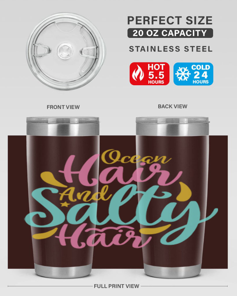 OCEAN HAIR SALTY HAIR Style 60#- summer- Tumbler